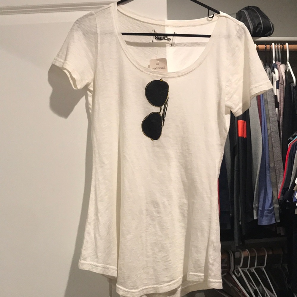 White Tee